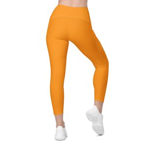 LB Athletics Club Pocket Leggings in Marigold - Image 3