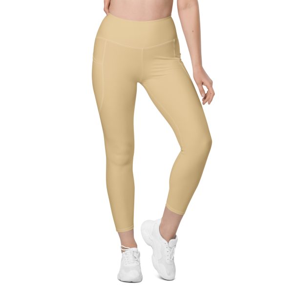 LB Athletics Club Pocket Leggings in Travertine