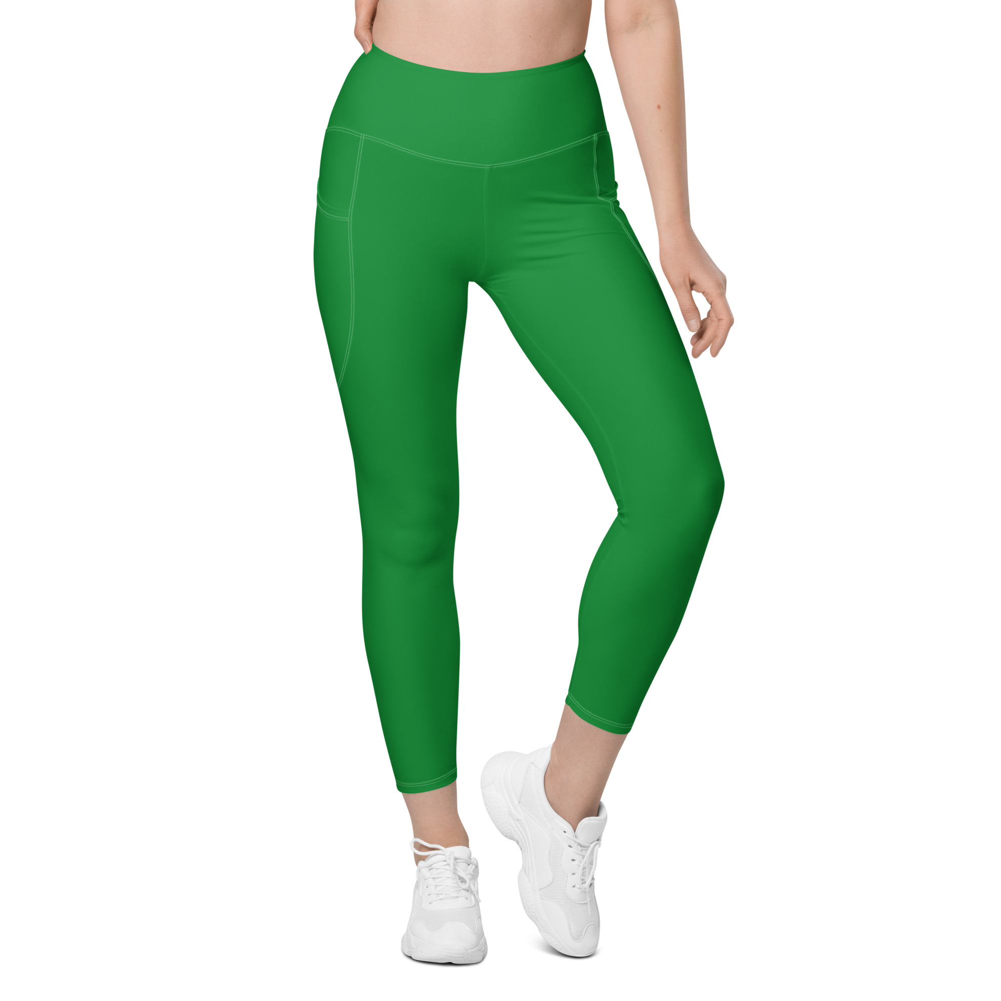 LB Athletics Club Pocket Leggings in Clover - Image 4