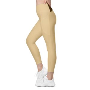 LB Athletics Club Pocket Leggings in Travertine - Image 5