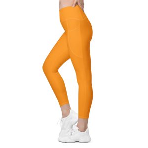 LB Athletics Club Pocket Leggings in Marigold - Image 5