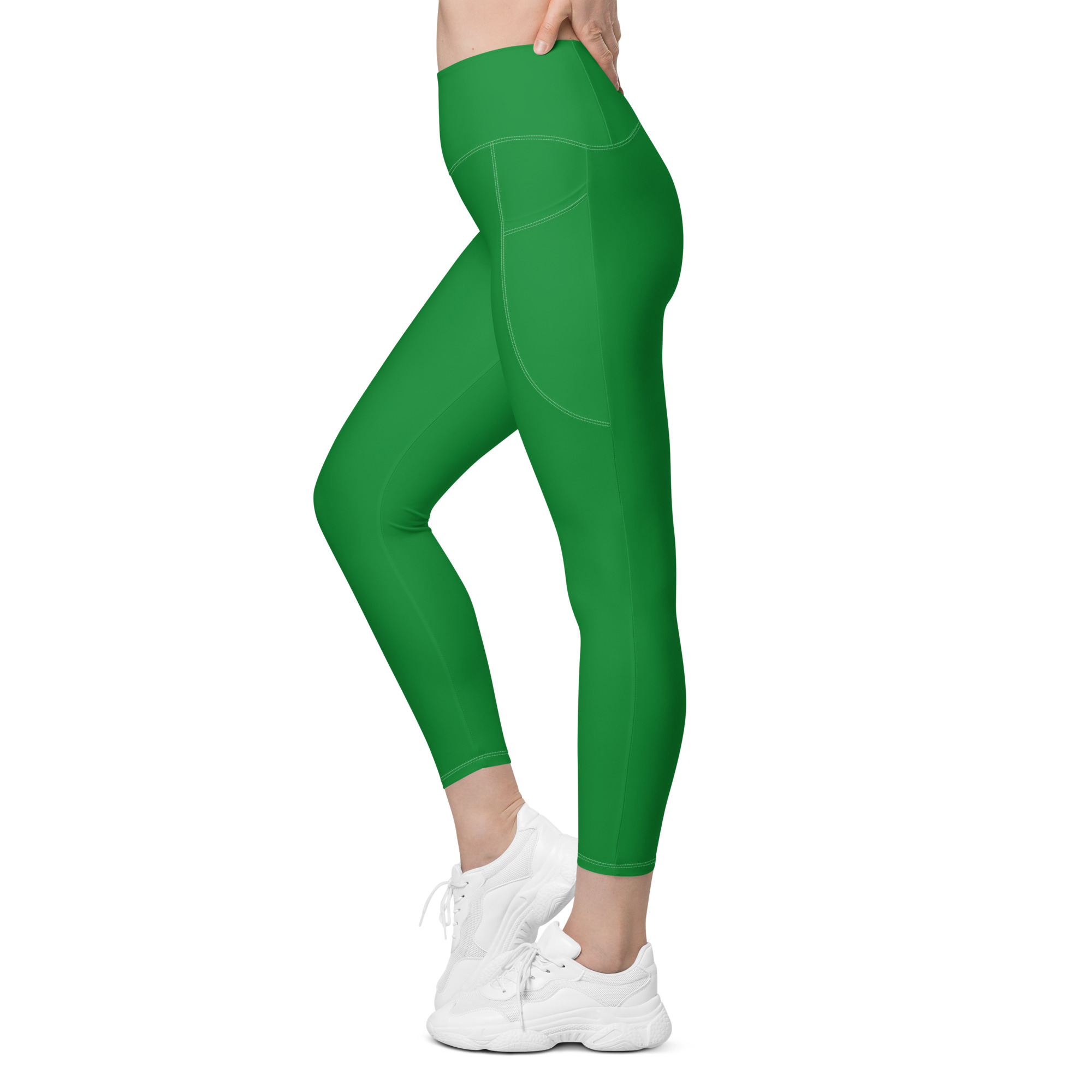 LB Athletics Club Pocket Leggings in Clover - Image 5