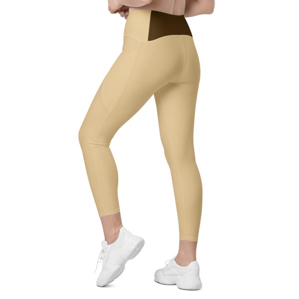 LB Athletics Club Pocket Leggings in Travertine