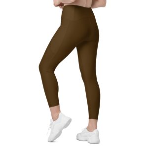 LB Athletics Club Pocket Leggings in Brown - Image 6