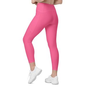 LB Athletics Club Pocket Leggings in Flamingo - Image 6