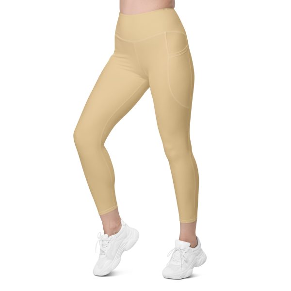 LB Athletics Club Pocket Leggings in Travertine