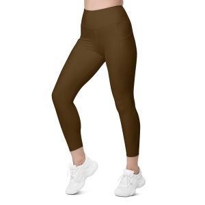 LB Athletics Club Pocket Leggings in Brown - Image 7