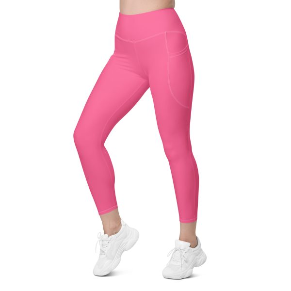 LB Athletics Club Pocket Leggings in Flamingo