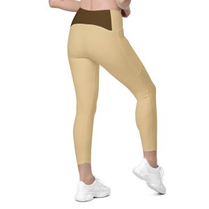 LB Athletics Club Pocket Leggings in Travertine - Image 2