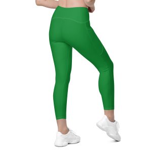 LB Athletics Club Pocket Leggings in Clover - Image 2