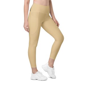 LB Athletics Club Pocket Leggings in Travertine