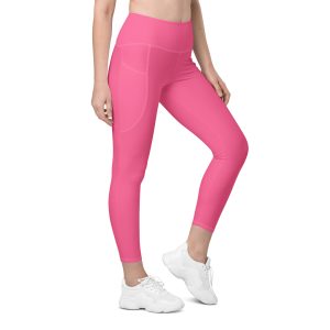 LB Athletics Club Pocket Leggings in Flamingo