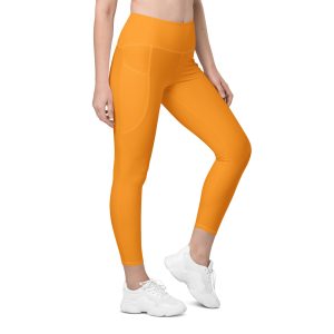 LB Athletics Club Pocket Leggings in Marigold