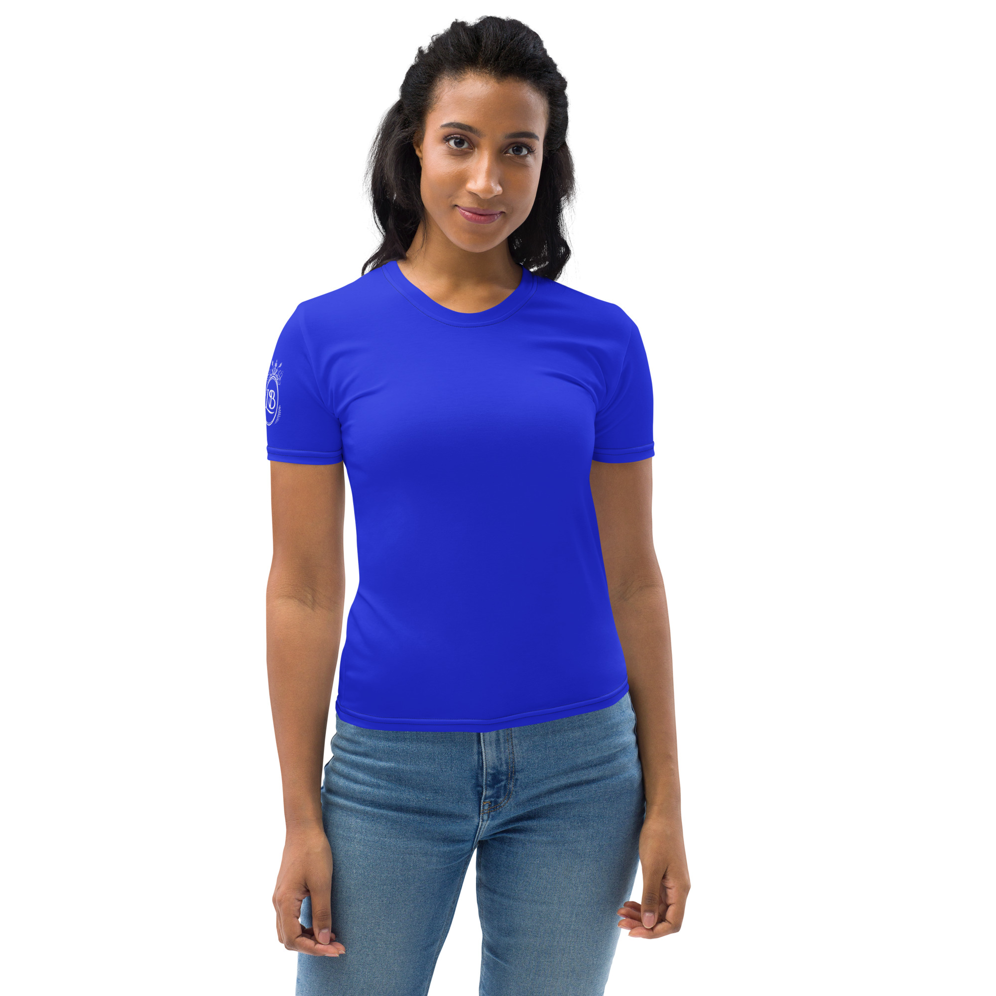 Easy Athletic Tee in Cobalt - Image 2