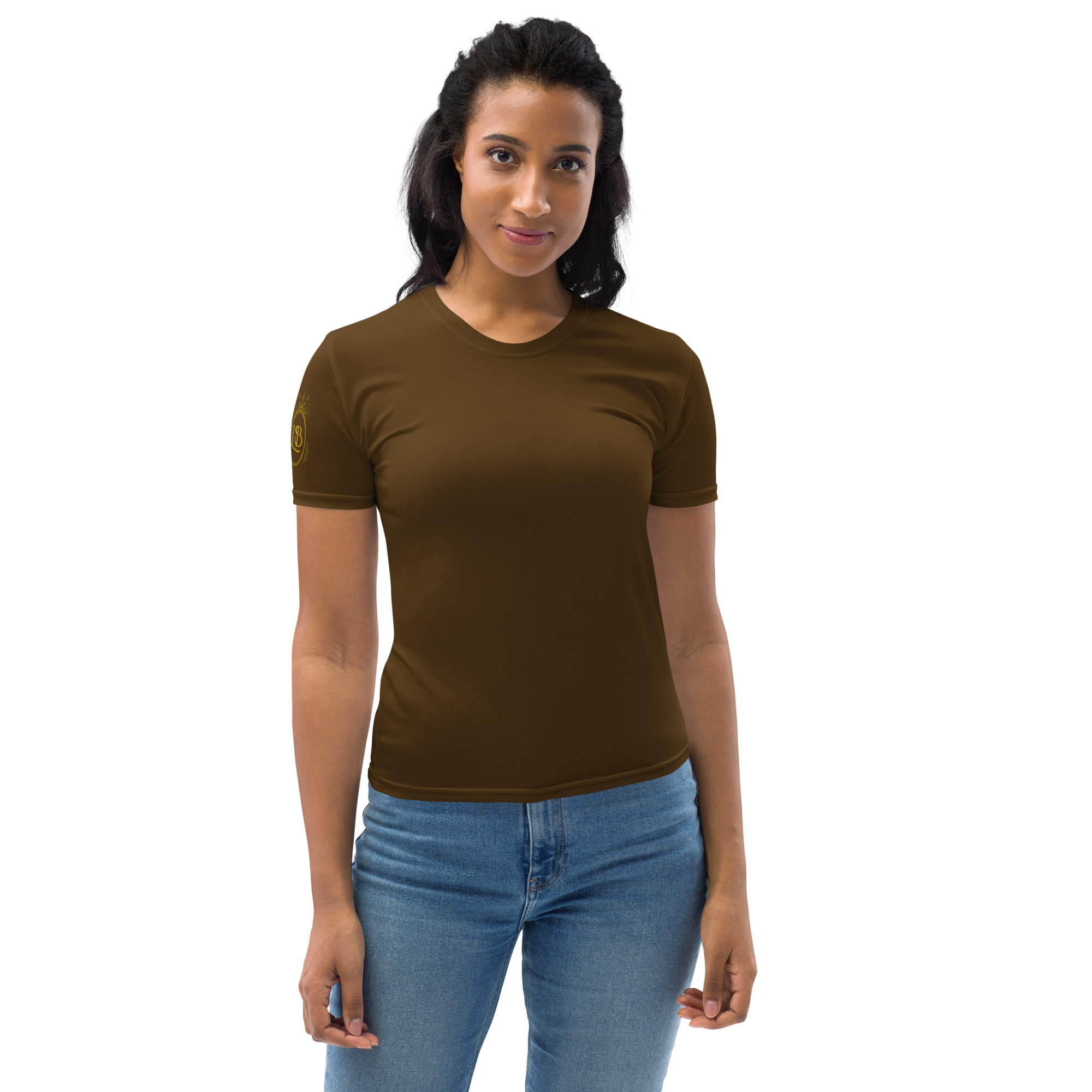 Easy Athletic Tee in Brown - Image 2