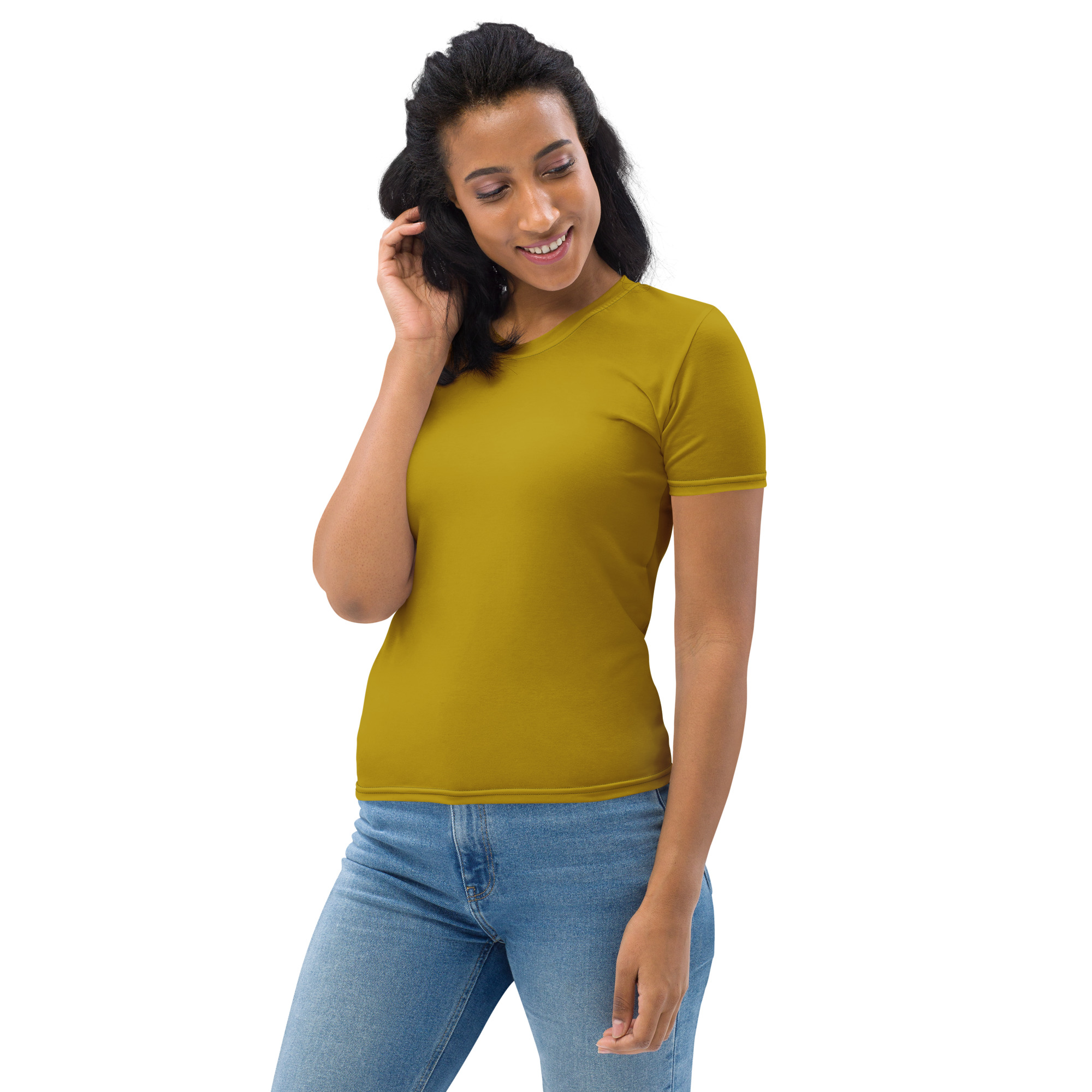 Easy Athletic Tee in Gold - Image 1