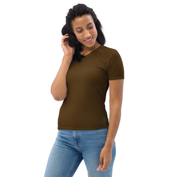 Easy Athletic Tee in Brown
