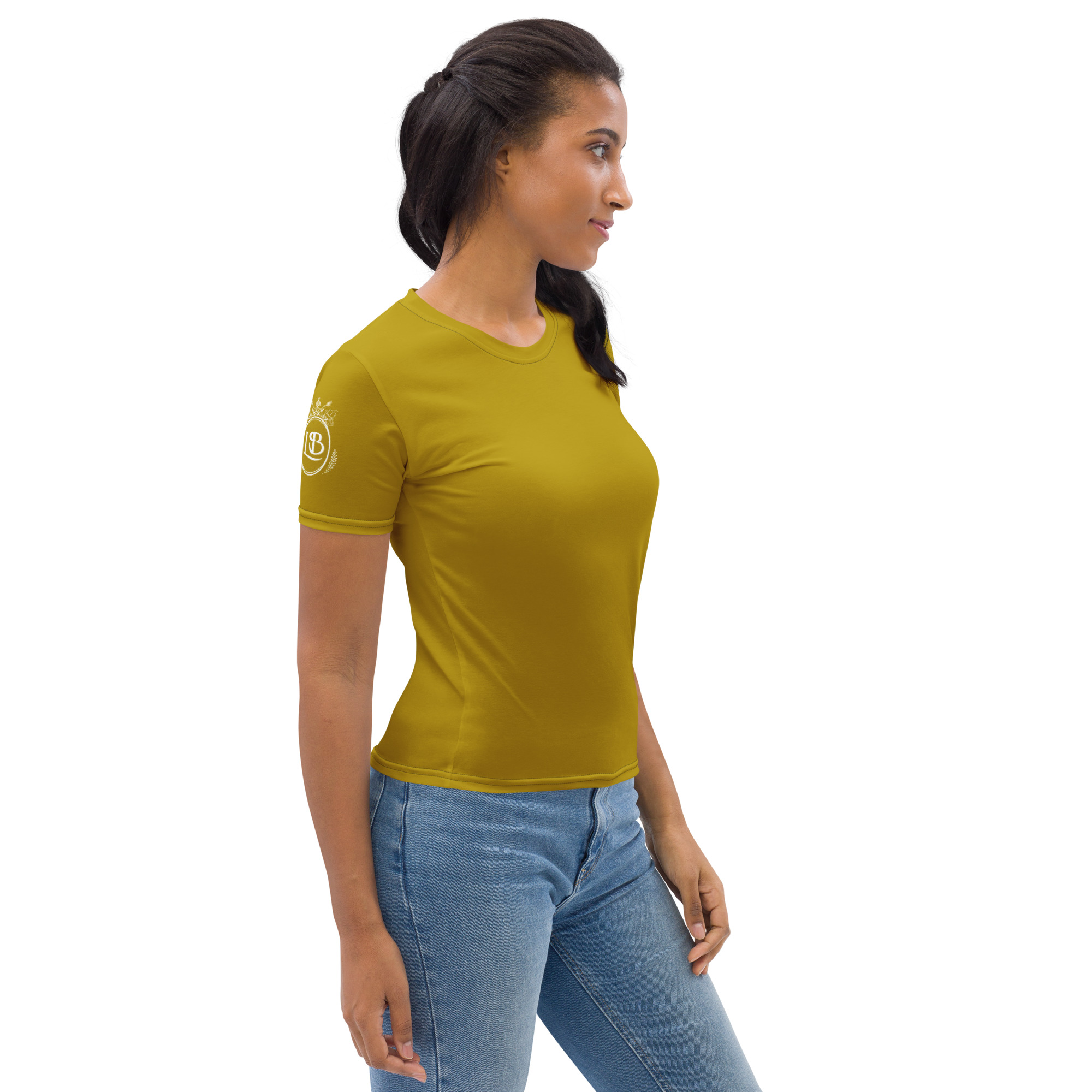 Easy Athletic Tee in Gold - Image 4
