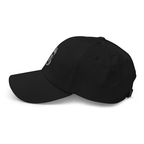 LB Crest Cap in Onyx & White Embroider