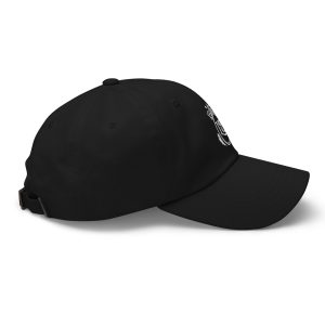 LB Crest Cap in Onyx & White Embroider - Image 2