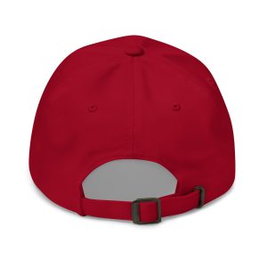 LB Crest Cap in Garnet & White Embroider - Image 6