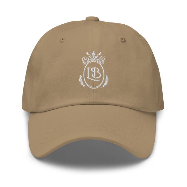 LB Crest Cap in Biscotti & White Embroider