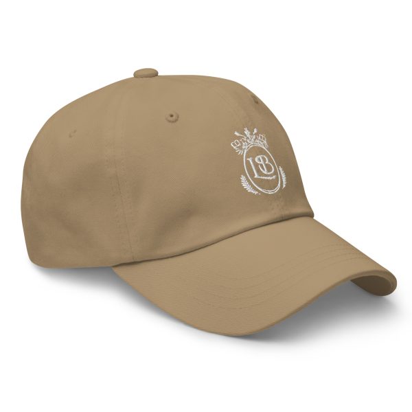 LB Crest Cap in Biscotti & White Embroider