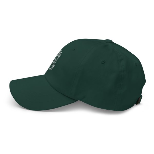 LB Crest Cap in Basil & White Embroider