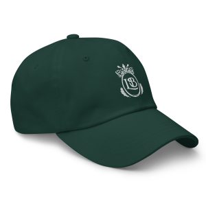 LB Crest Cap in Basil & White Embroider - Image 3