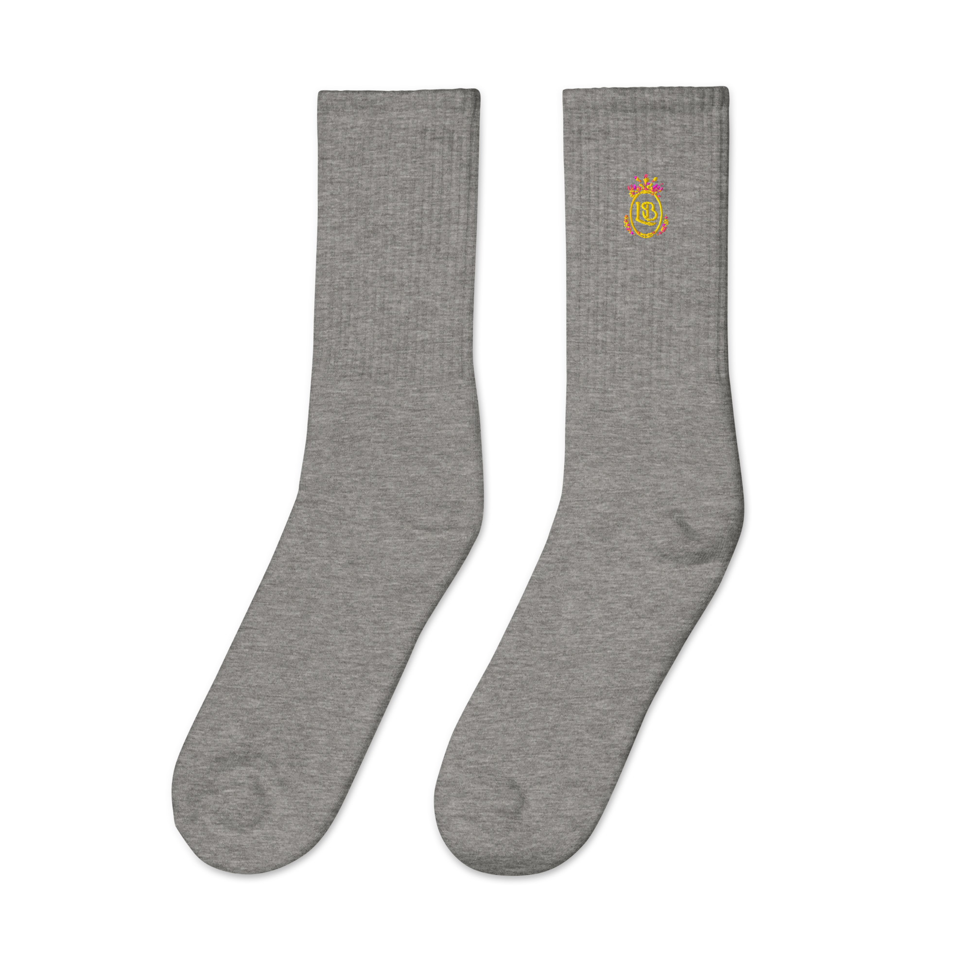 LB Crest Embroidered Socks - Image 5