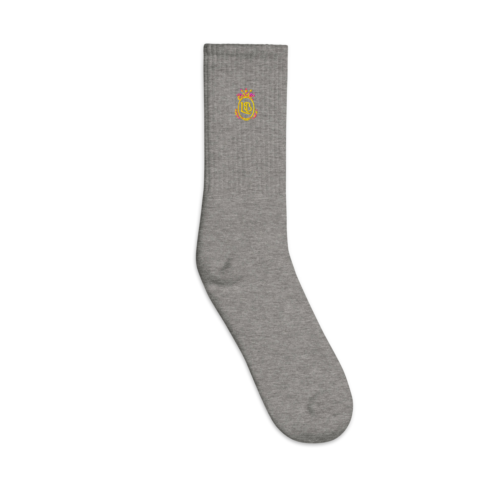 LB Crest Embroidered Socks - Image 4