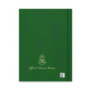 Exotic Hardcover Personal Journal in Emerald - Image 2