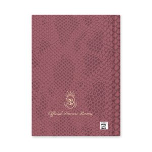 Exotic Hardcover Personal Journal in Mauve - Image 2