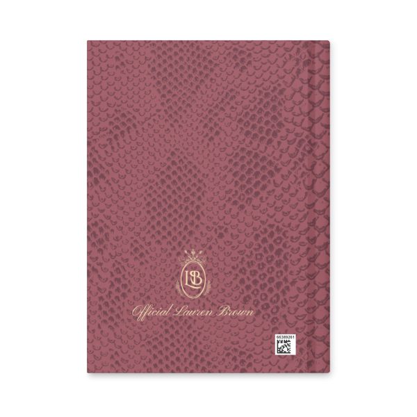 Exotic Hardcover Personal Journal in Mauve
