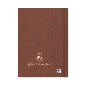 Exotic Hardcover Personal Journal in Brown - Image 2