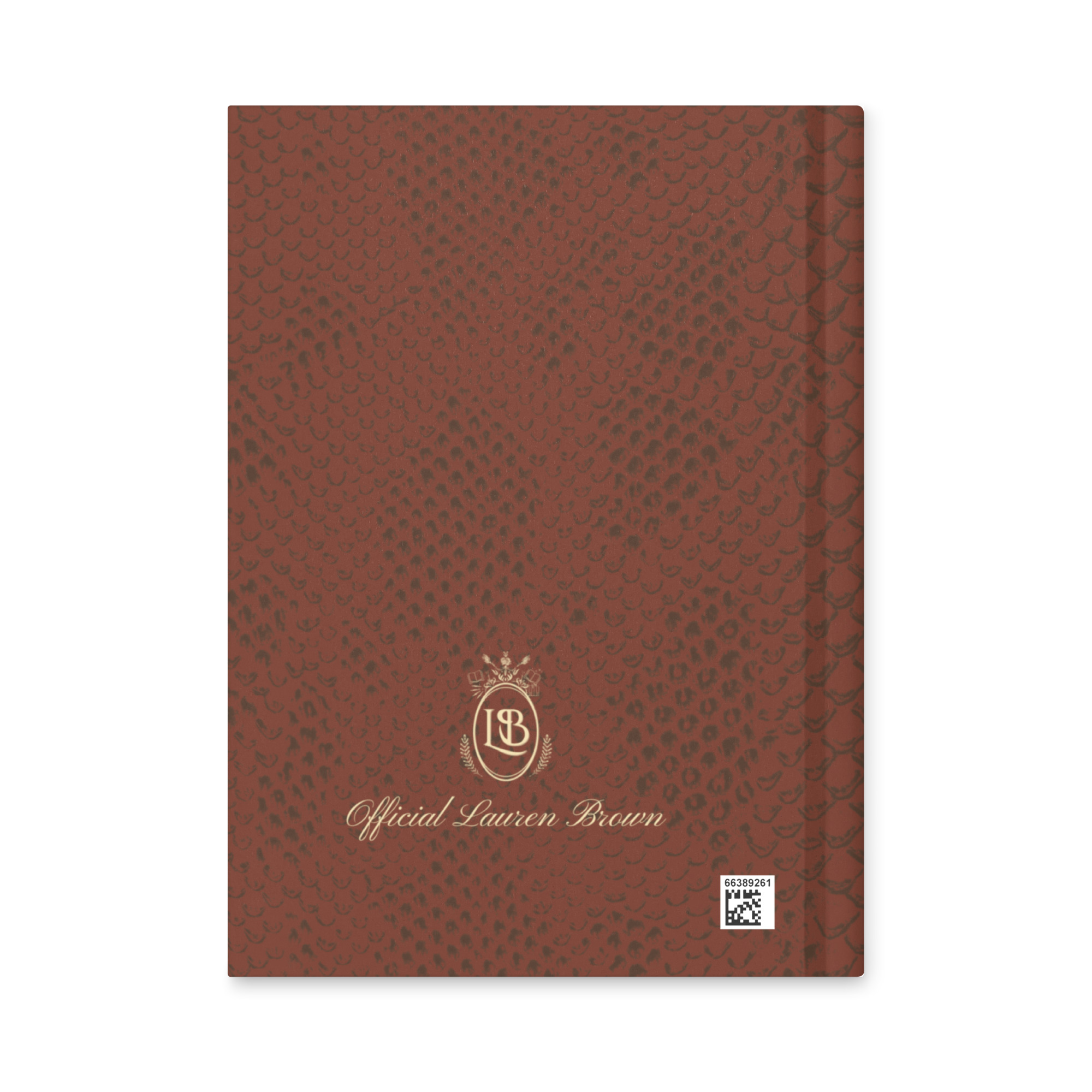 Exotic Hardcover Personal Journal in Brown - Image 2