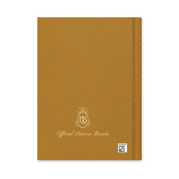 Exotic Hardcover Personal Journal in Gold