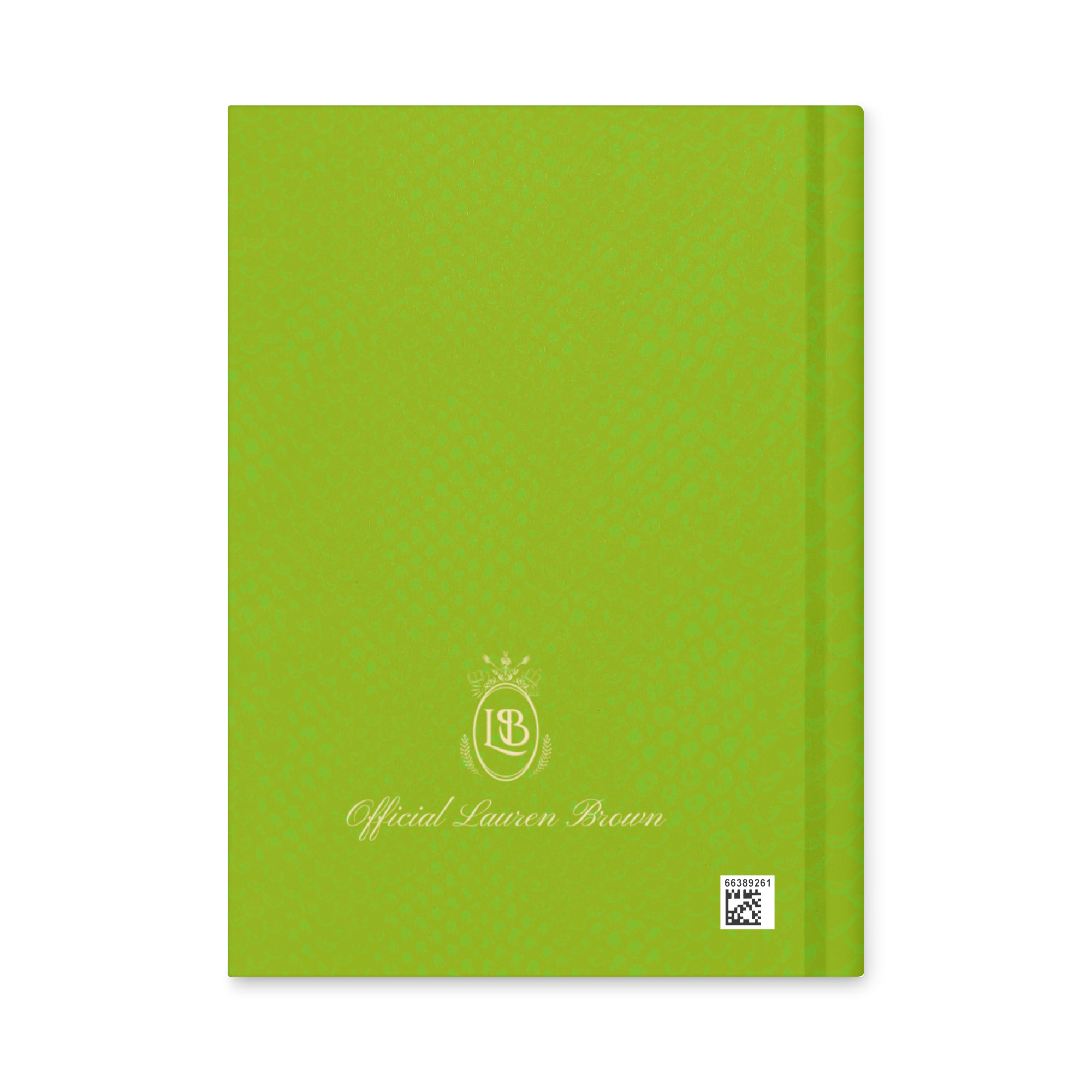 Exotic Hardcover Personal Journal in Lime - Image 2