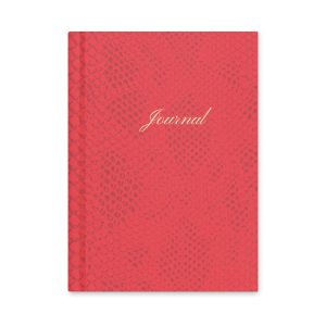 Exotic Hardcover Personal Journal in Coral