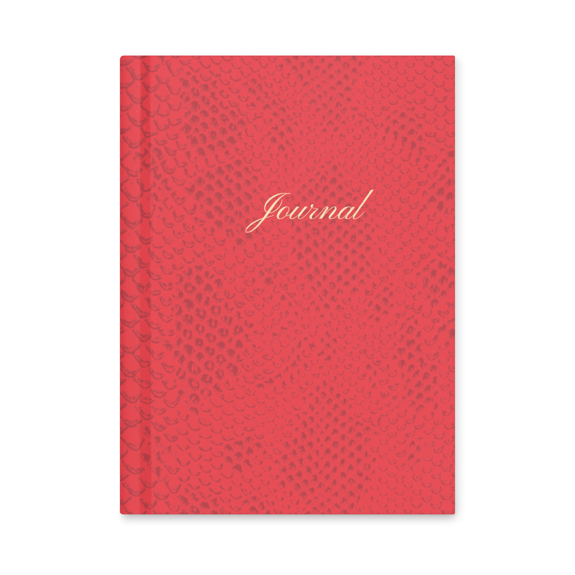 Exotic Hardcover Personal Journal in Coral - Image 1