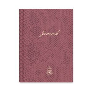 Exotic Hardcover Personal Journal in Mauve
