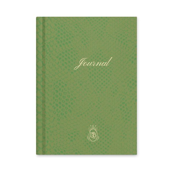 Exotic Hardcover Personal Journal in Sage