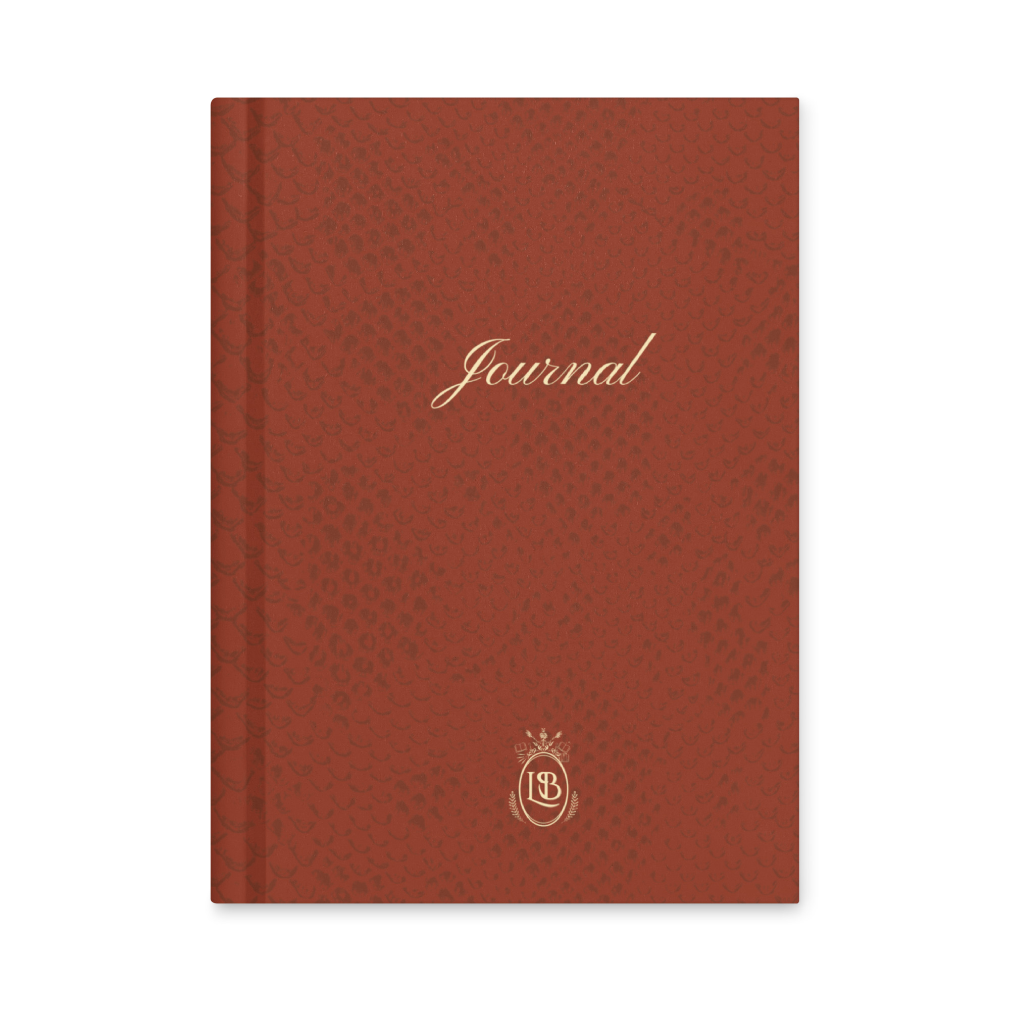 Exotic Hardcover Personal Journal Terracotta - Image 1