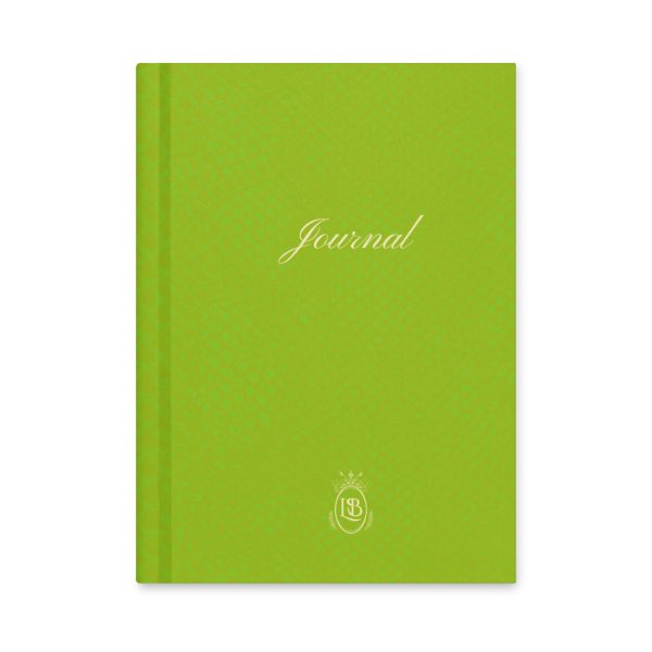 Exotic Hardcover Personal Journal in Lime