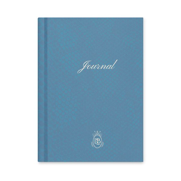 Exotic Hardcover Personal Journal in Aqua