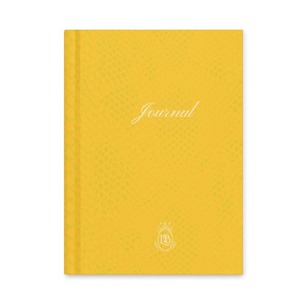 Exotic Hardcover Personal Journal in Sunshine