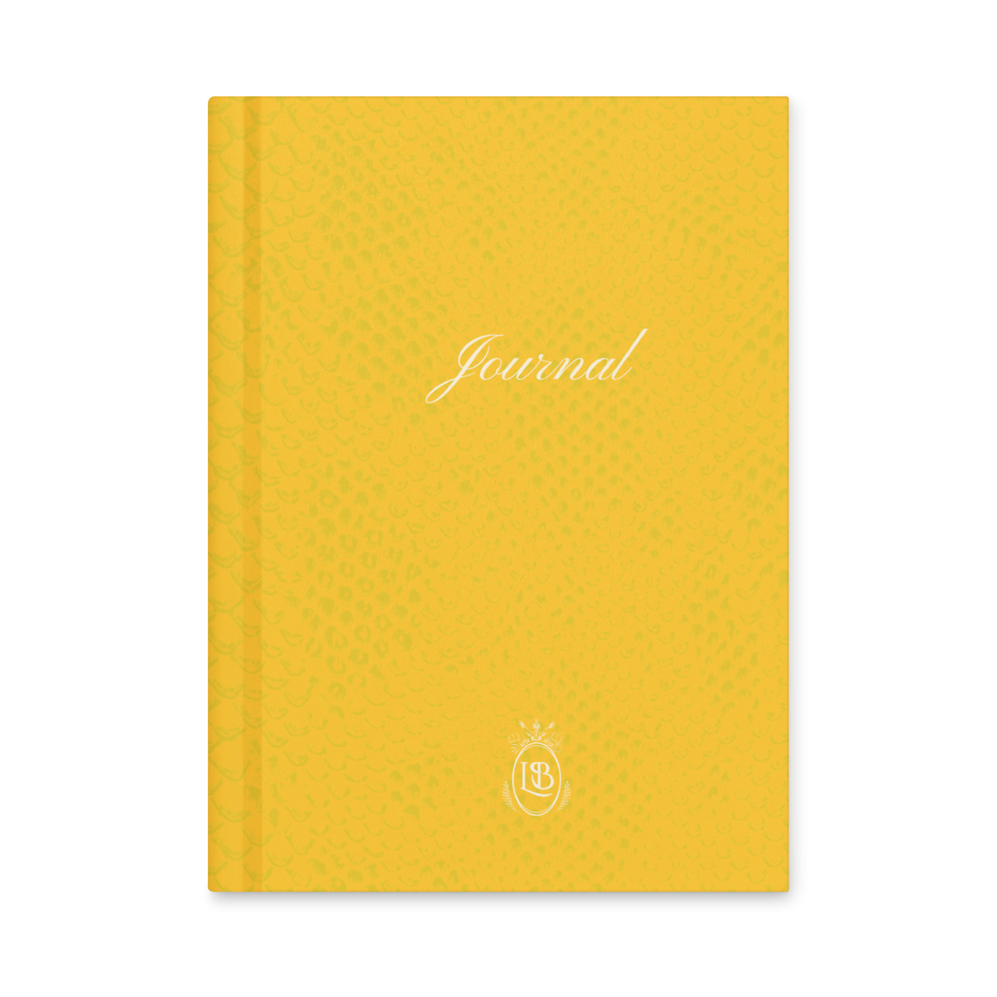 Exotic Hardcover Personal Journal in Sunshine - Image 1