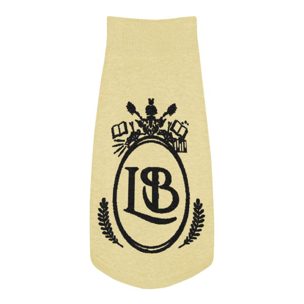 OLB Knit Pet Sweater in Butter & Onyx