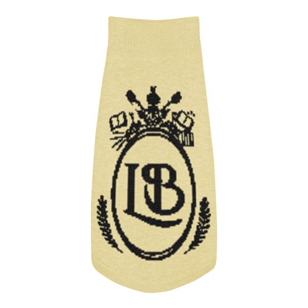 OLB Knit Pet Sweater in Butter & Onyx