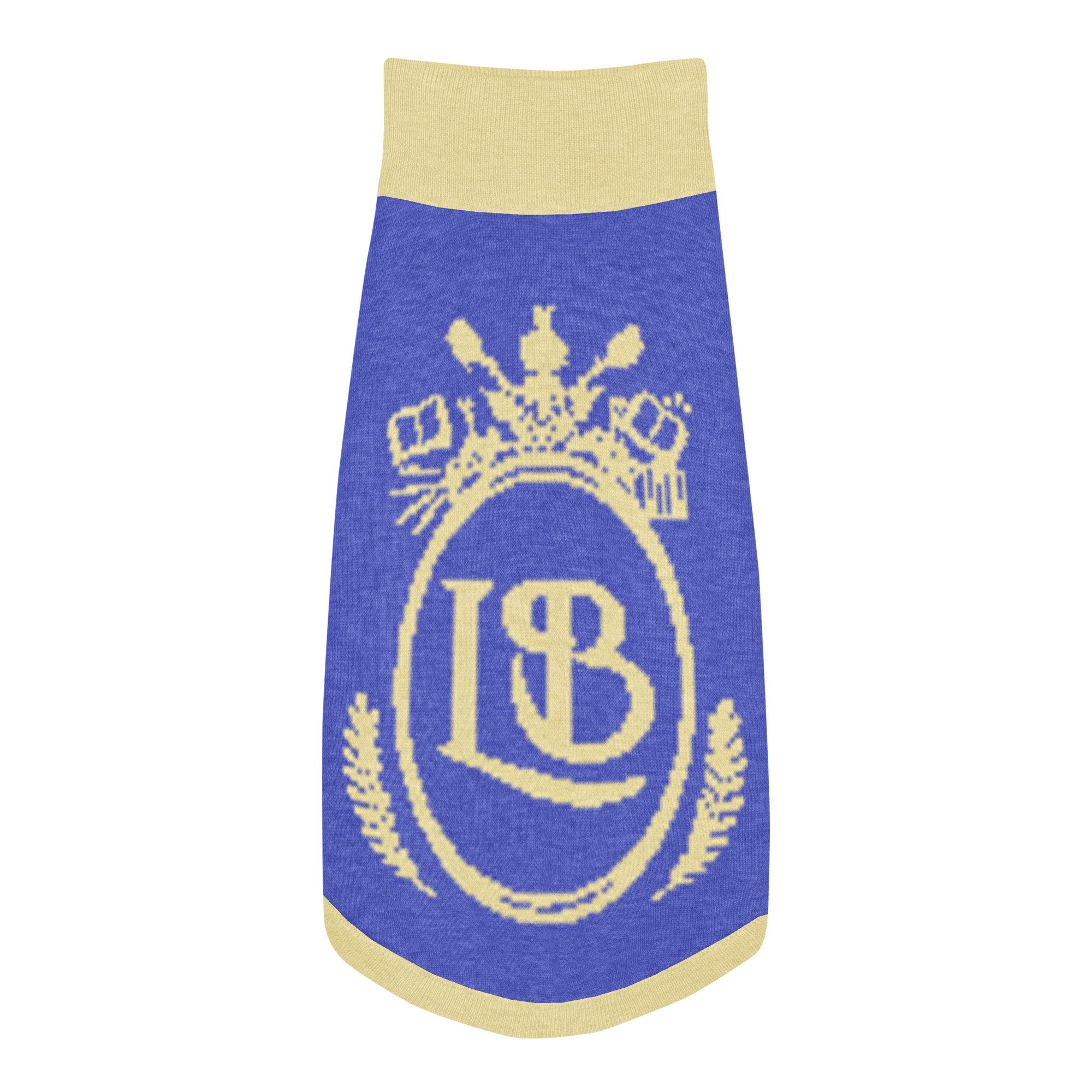 OLB Knit Pet Sweater in Lapis - Image 1